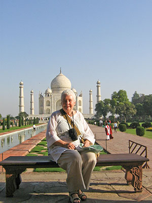 Janice Tait first trip to India Image